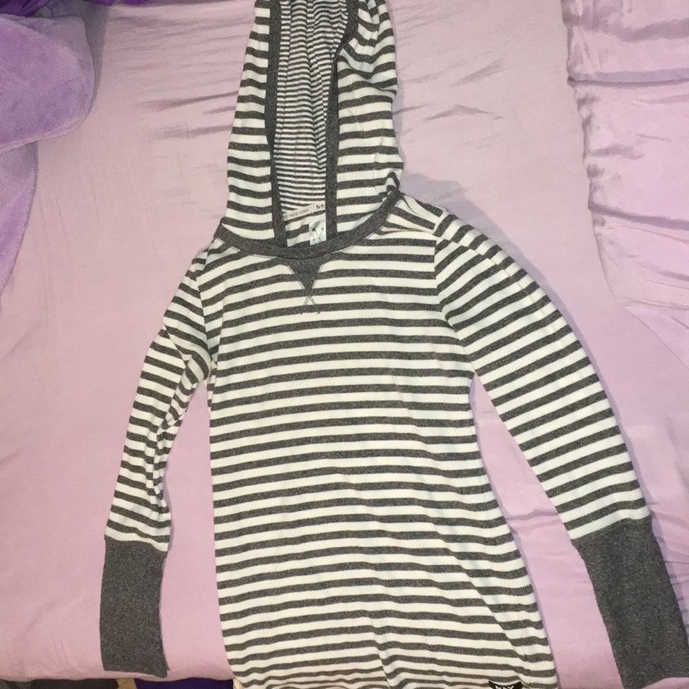 Grey stripped shirt in perfect condition.